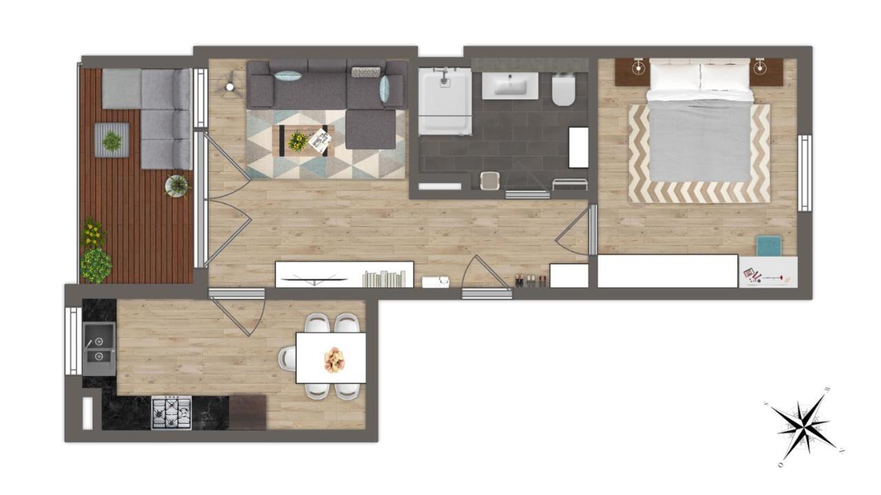 Ferienwohnung Outletcity Метцинген Экстерьер фото